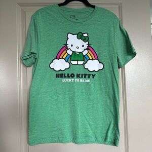 St Patrick’s Day Hello Kitty t shirt
